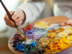 AMK G5-8 Girls Acrylic Painting